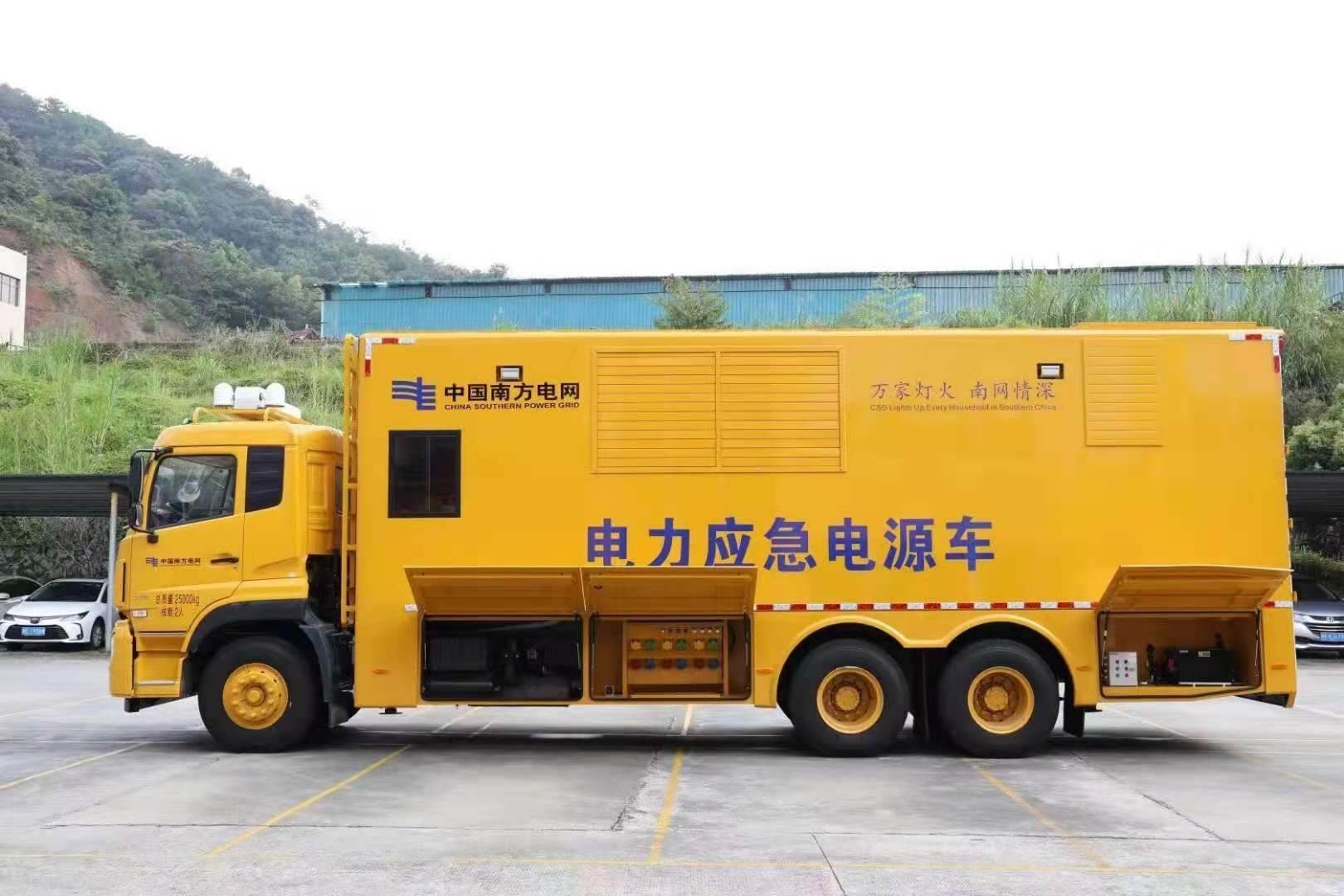贵定安康大型柴油发电机发电车UPS电源出租租赁